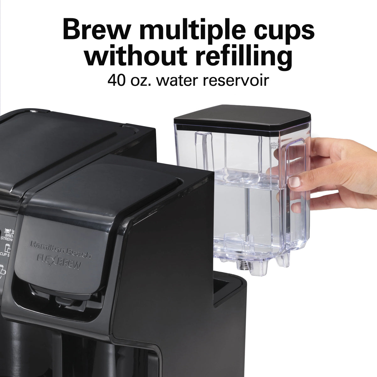Black Coffee Maker D7326