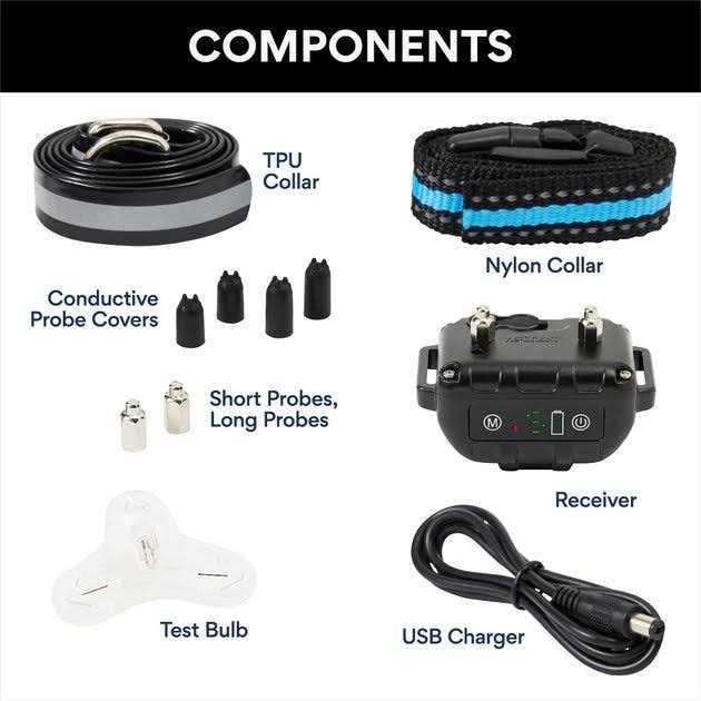 Waterproof Rechargeable Dog Bark Collar E53127