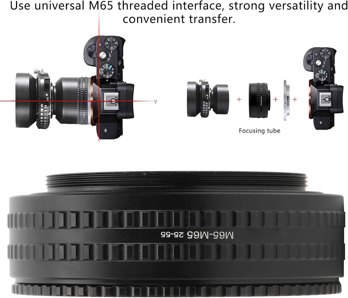 M65M65 2555mm Adjustable Focusing Helicoid Adapter P804
