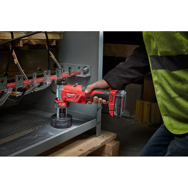 Cordless Knockout Tool Kit with Die Set & Fish Tape H931793