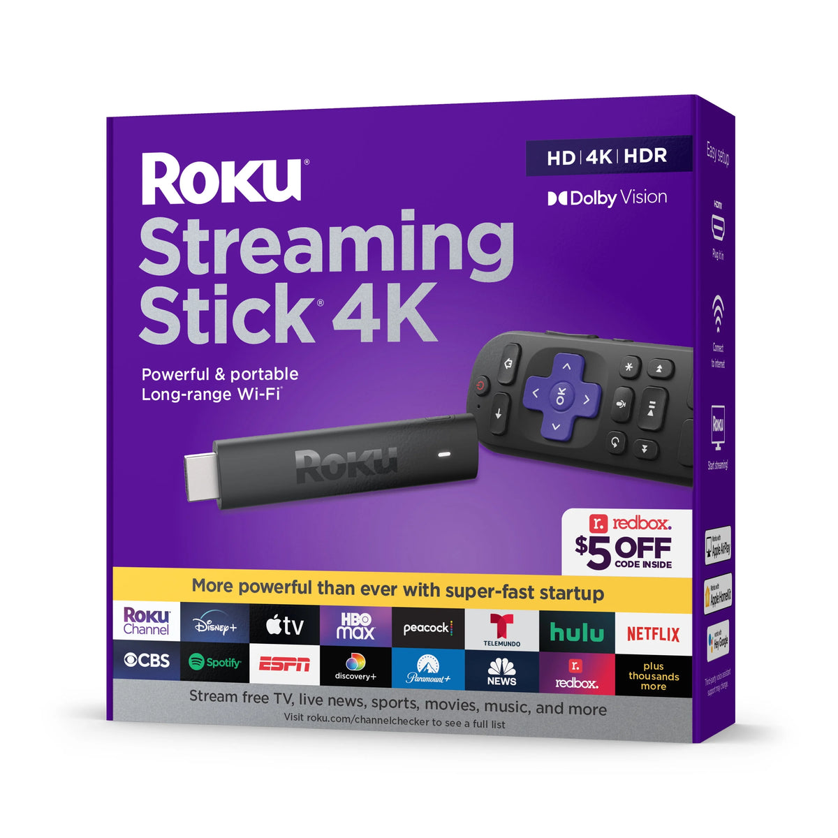 4K HDR Streaming Device with Voice Remote E647