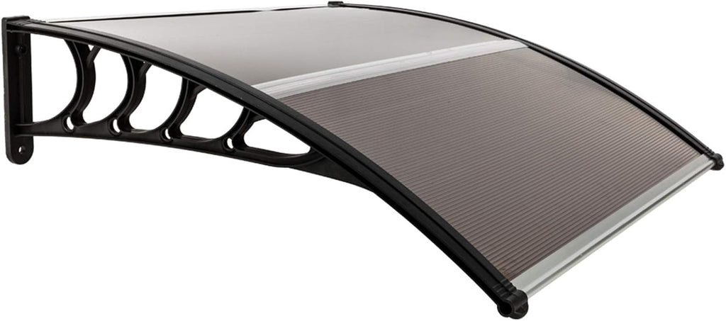White and Grey Door and Window Awning Canopy U42031