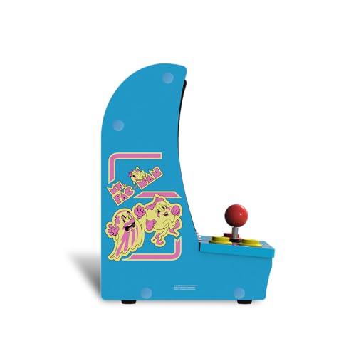 Ms. PAC-Man Galaga Countercade 3 Classic Games Portable Console with 7-inch Screen N92562