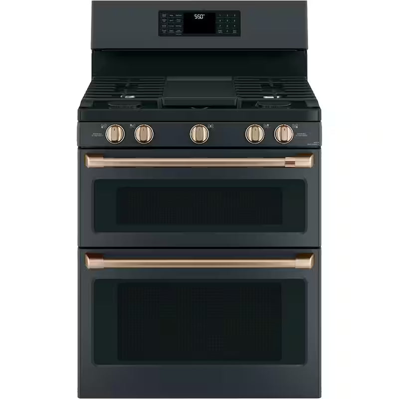 Gas Range Handle and Knob Kit in Brushed Bronze F470577