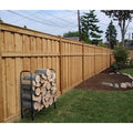 4 ft Steel Firewood Storage Rack V754