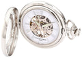 Chrome Finish Mechanical Pocket Watch R360