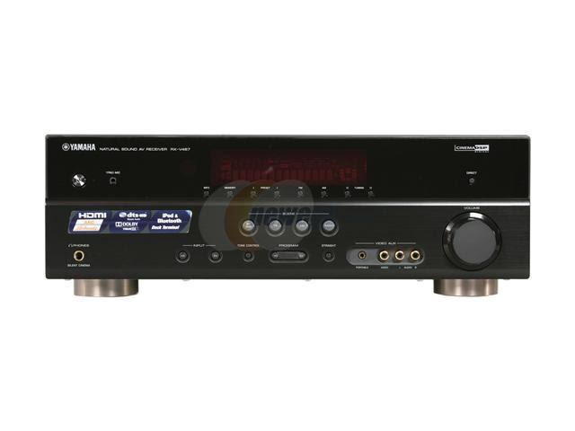 Black 5.1 Channel AV Receiver H9223