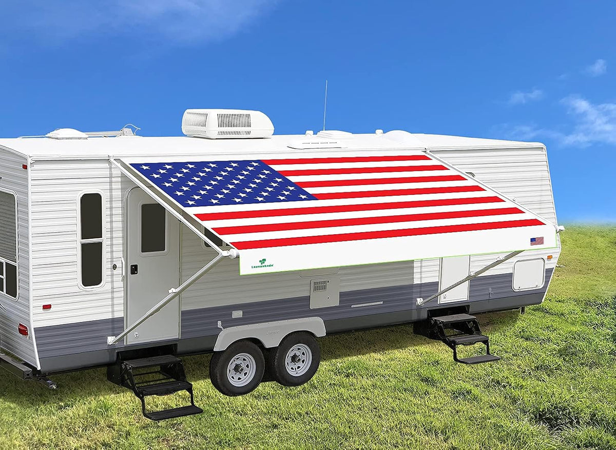 Green Fade RV Awning Fabric Replacement 19'3'' O250576
