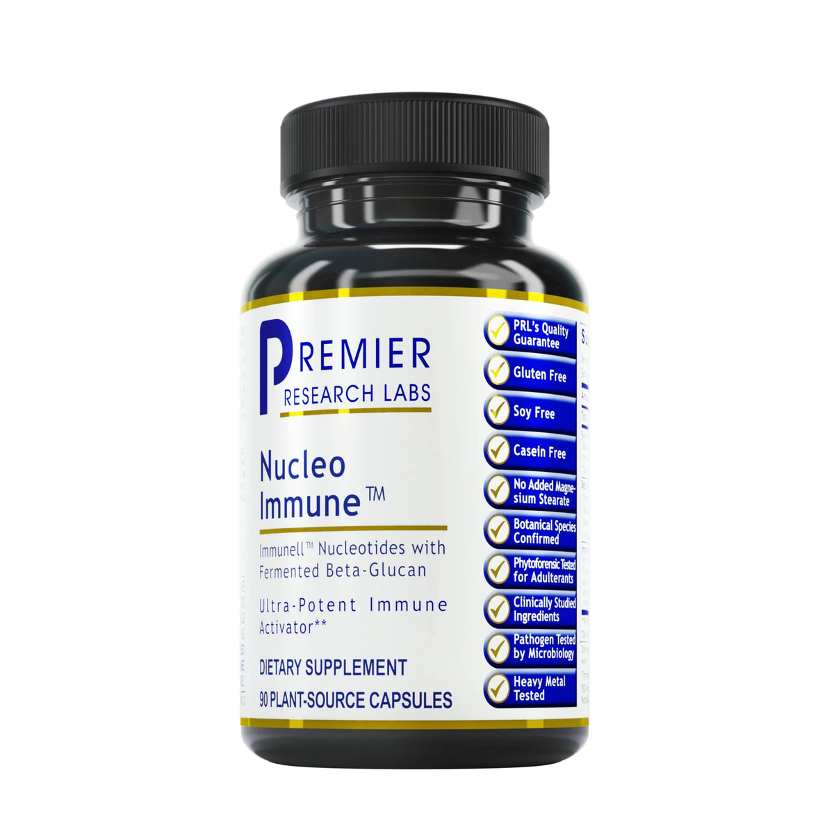 Fermented Beta Glucan Supplement with Turmeric, Prickly Pear & Lemon Peel, 90 Capsules I195