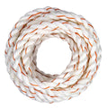 White Twisted Poly Dacron Rope 3/8 in 600 ft L107