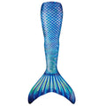 Mermaid Tail Only, Reinforced Tips, Sapphire Sea, Adult XL U6483