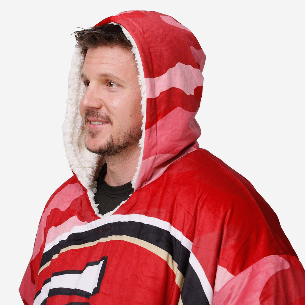 Reversible Team Color Camo Hoodie J30153
