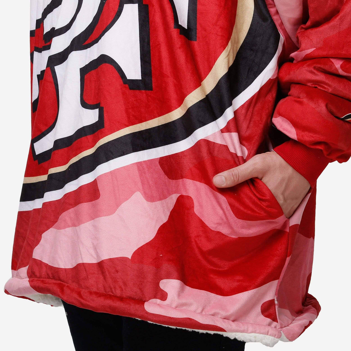 Reversible Team Color Camo Hoodie J30153