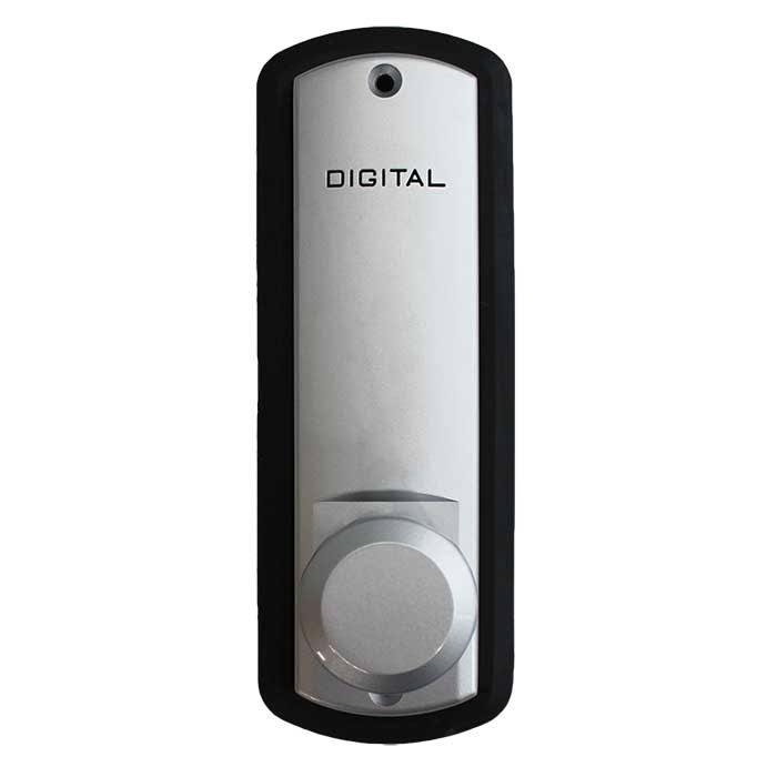 Satin Chrome Mechanical Keyless Door Knob O588821