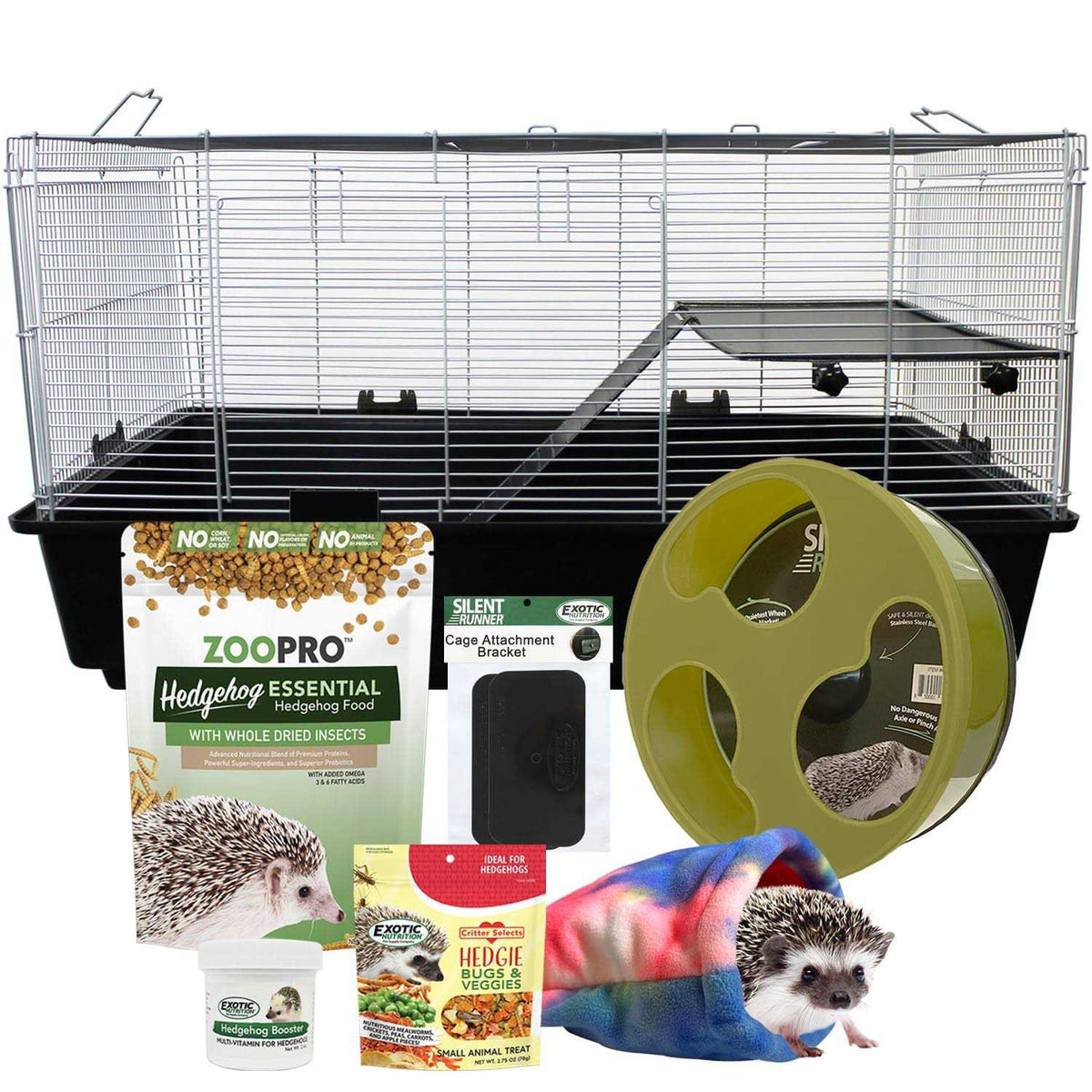 Hedgehog Home & Starter Package Cage Z437