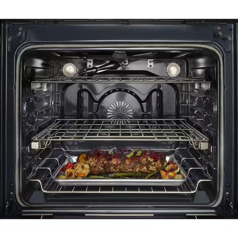 7.1 cu. ft. Slide-In Dual Fuel Range with Self-Cleaning Convection Oven in Stainless Steel U5313