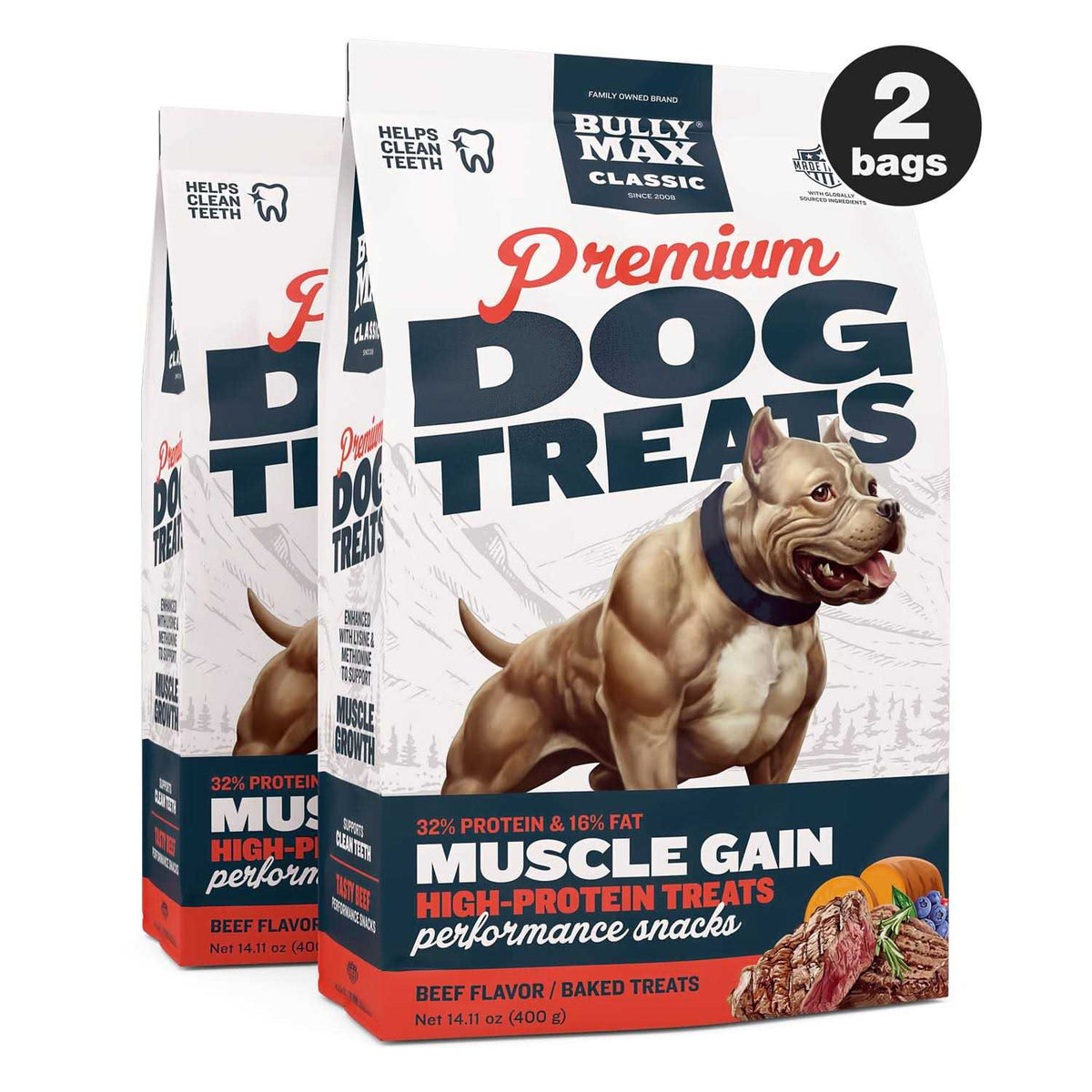 Premium Beef Dog Treats F71963