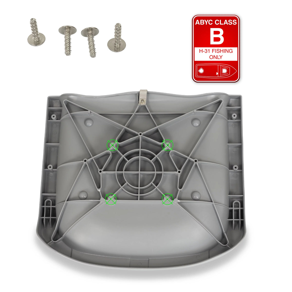 Gray Folding Boat Fishing Seat C36778