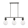 Matte Black 39 inch Island Light L389482