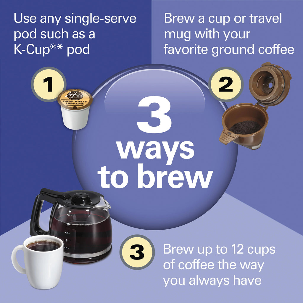 Black Coffee Maker D7326