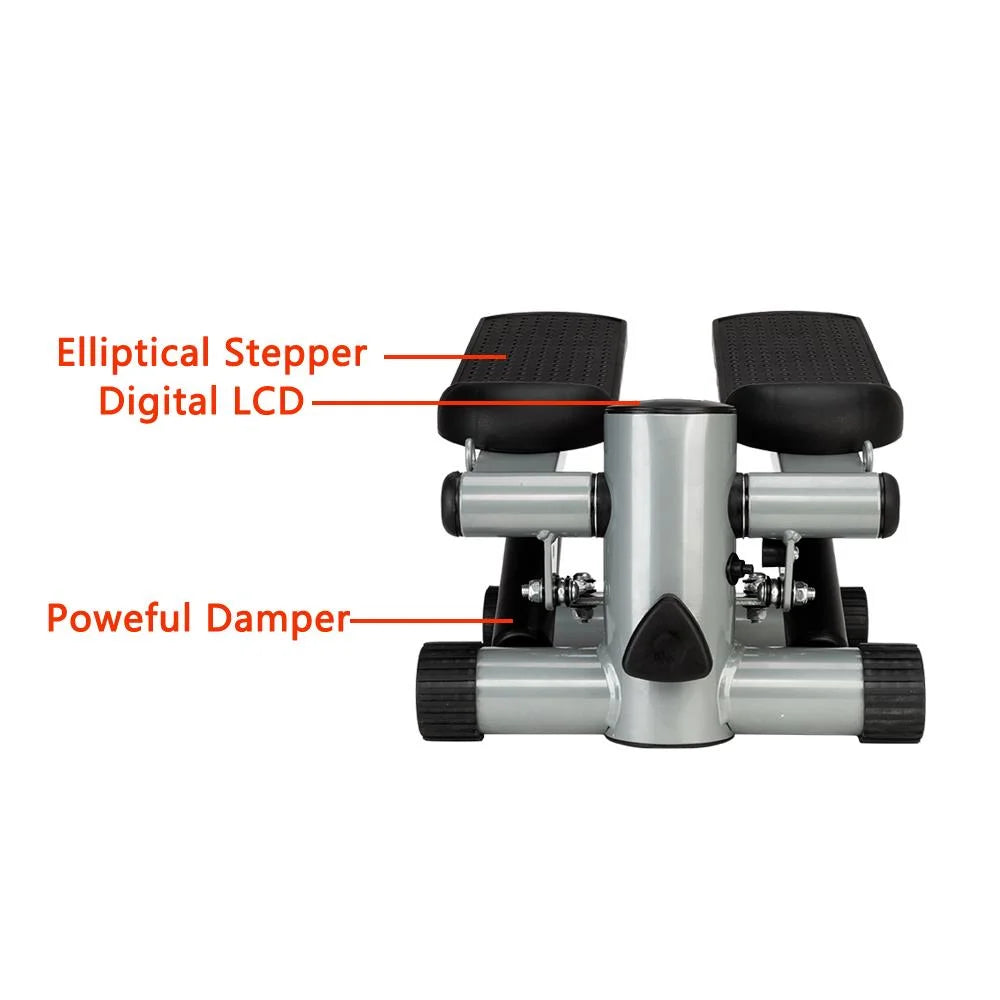 Mini Aerobic Stair Stepper with Resistance Bands E547524