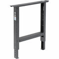 Adjustable Height Black Leg for 36x22 Bench X520