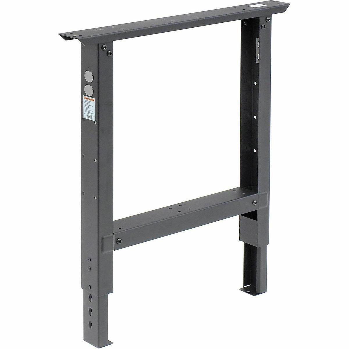 Adjustable Height Black Leg for 36x22 Bench X520