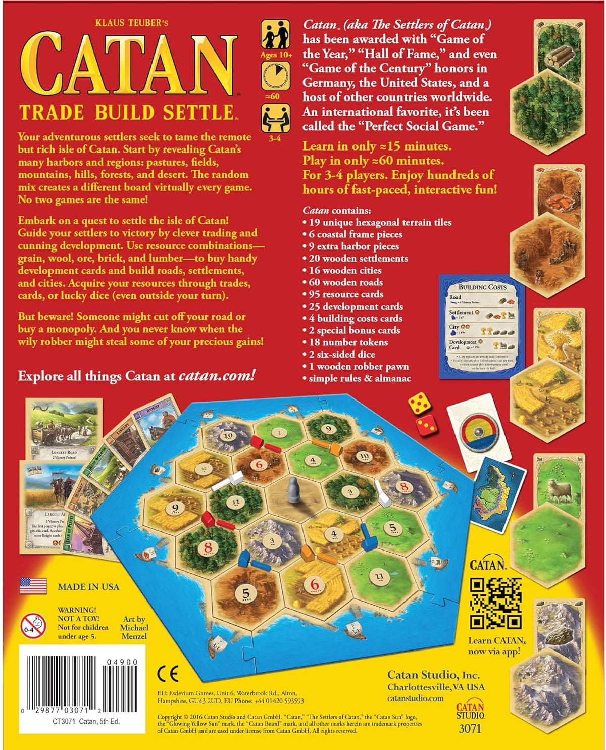 Board Game for 3 to 4 Players, Ages 10+, 60 Minutes Playtime M6767