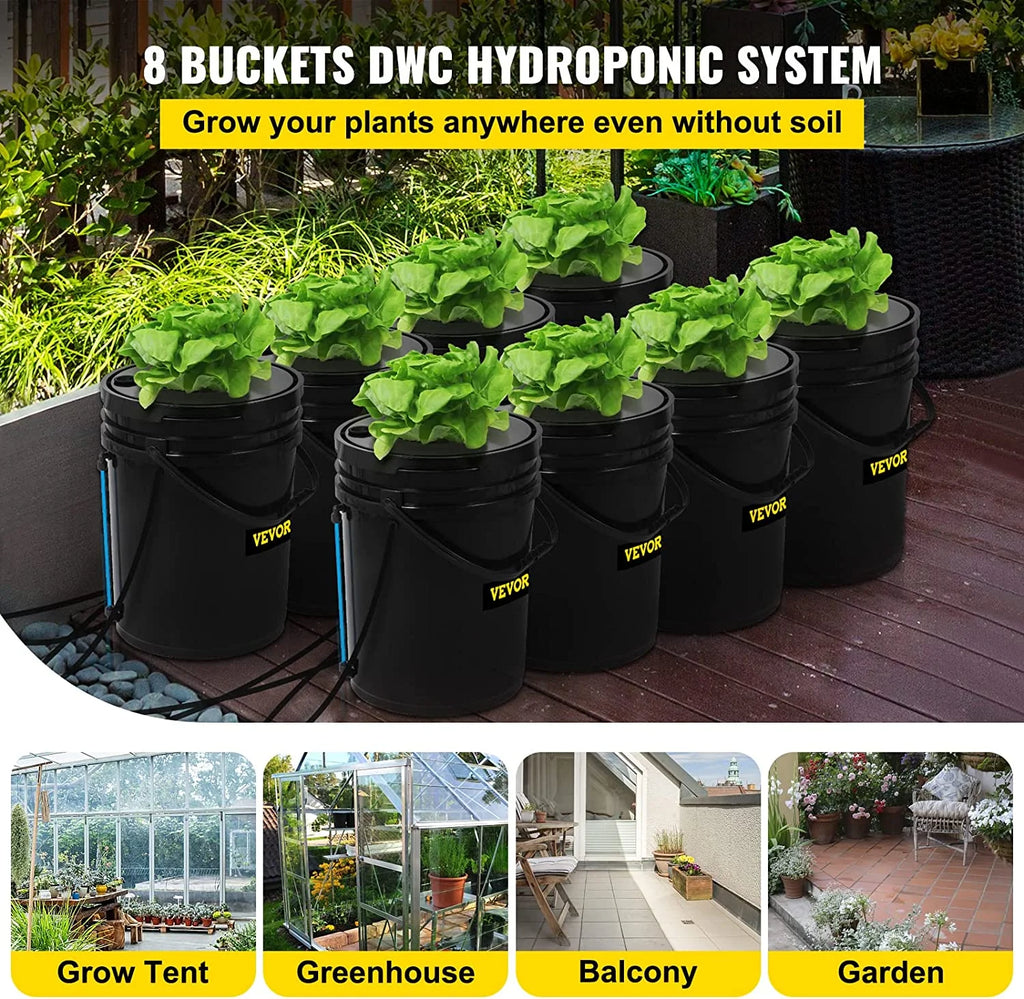5 gal DWC Hydroponic System V465665