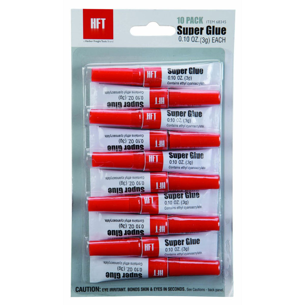 High-Strength Super Glue, 10-Pack E51165
