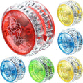 6 Pieces LED Light Plastic Yoyo W818661