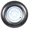 14 in. Trailer Tire Rim 5 Lug White Spoke O668