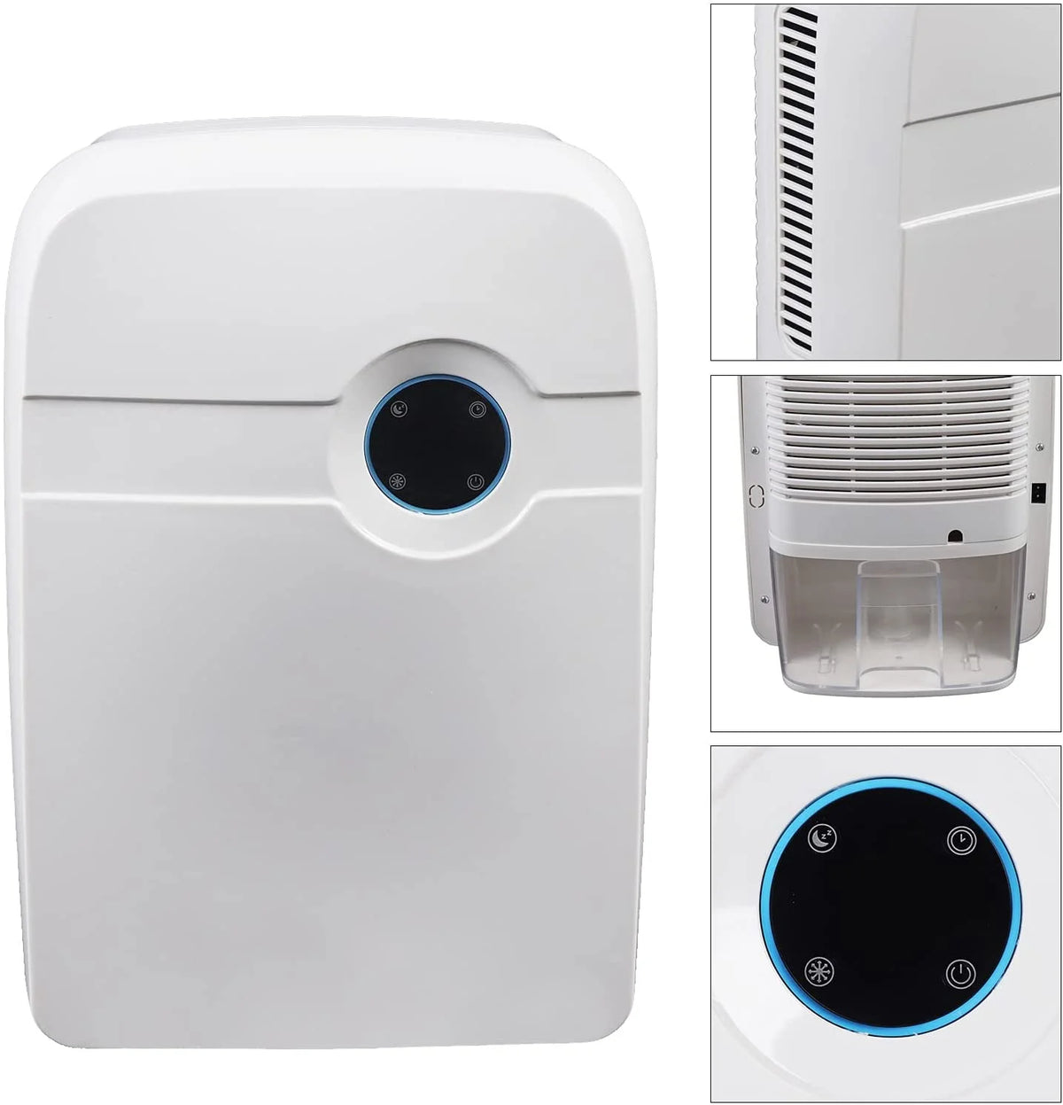 Dehumidifier with Drain Hose 2.5L White J129
