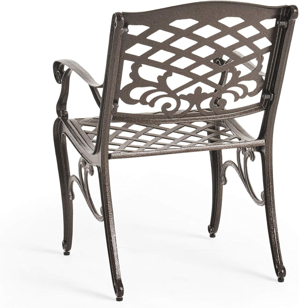 5-Pcs Cast Aluminum Outdoor Dining Set I651626