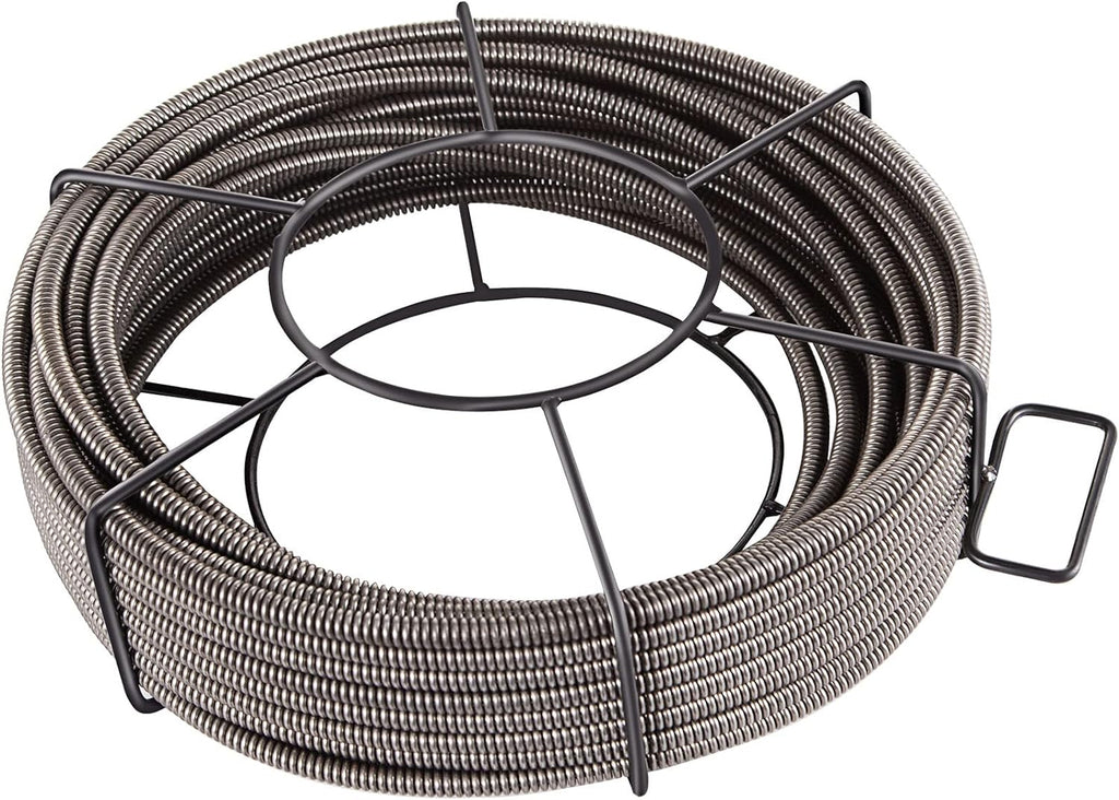 75 Feet x 1/2 Inch Solid Core Drain Cleaning Cable R99519