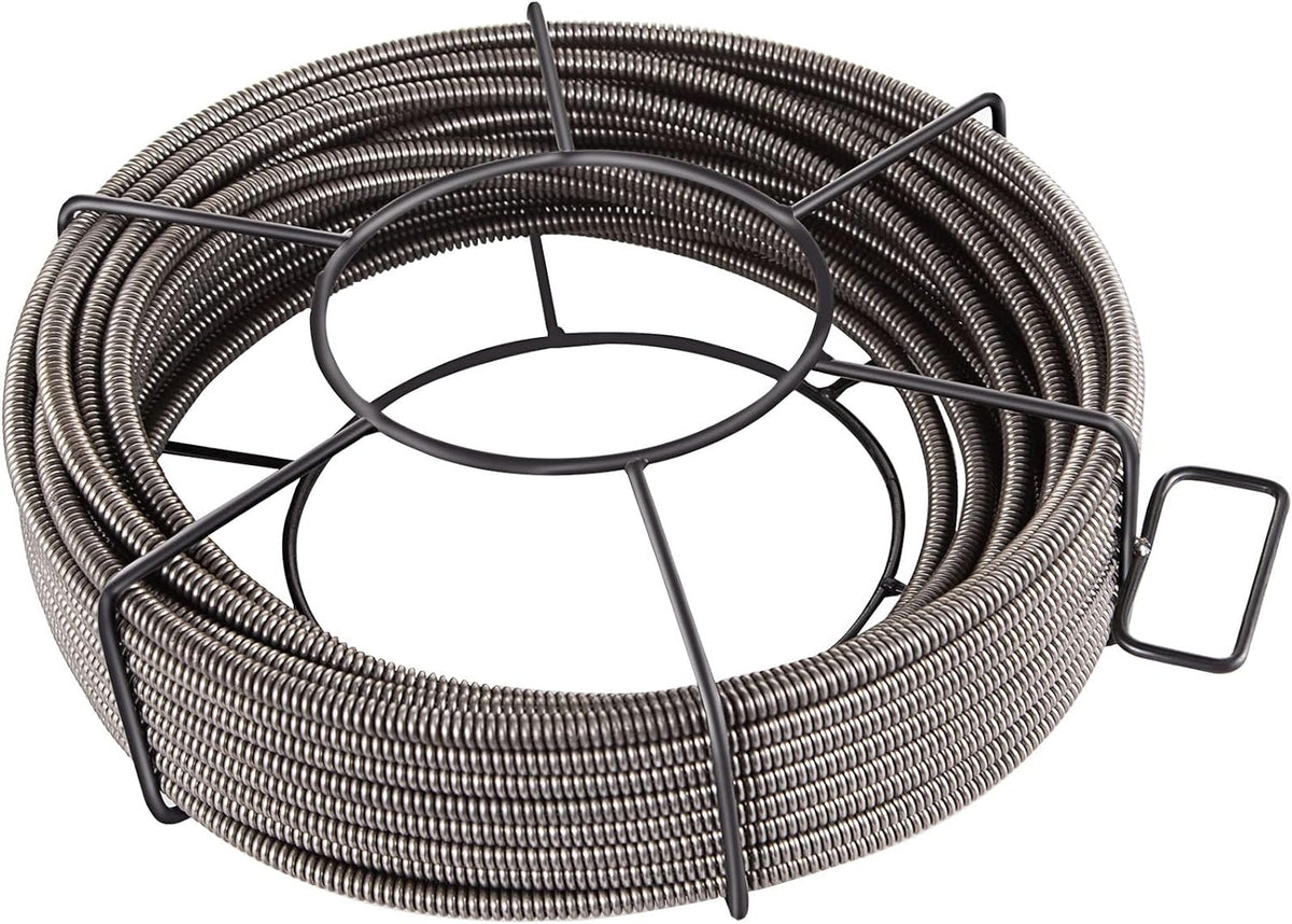 75 Feet x 1/2 Inch Solid Core Drain Cleaning Cable R99519