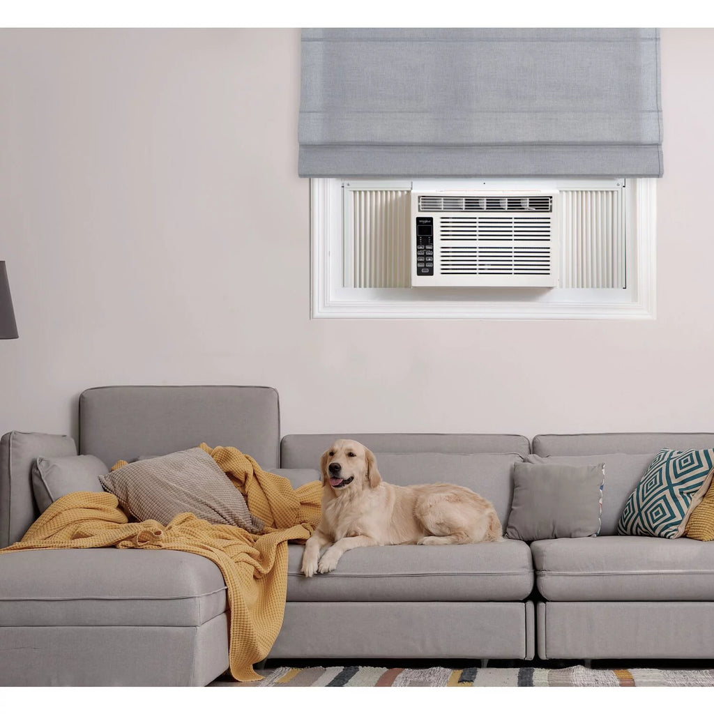 6,000 BTU Window-Mounted Air Conditioner with Remote Control Q319