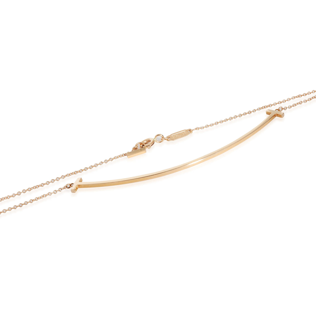 T Smile Pendant in Rose Gold, Large Pre-Owned F2404
