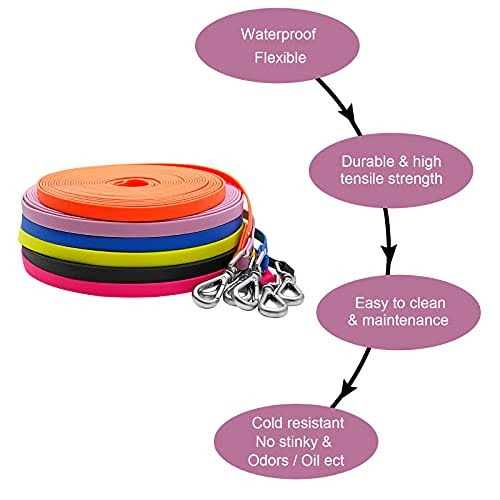 Waterproof Durable Dog Leash 5ft 10ft 13ft 16ft 30ft 50ft H398