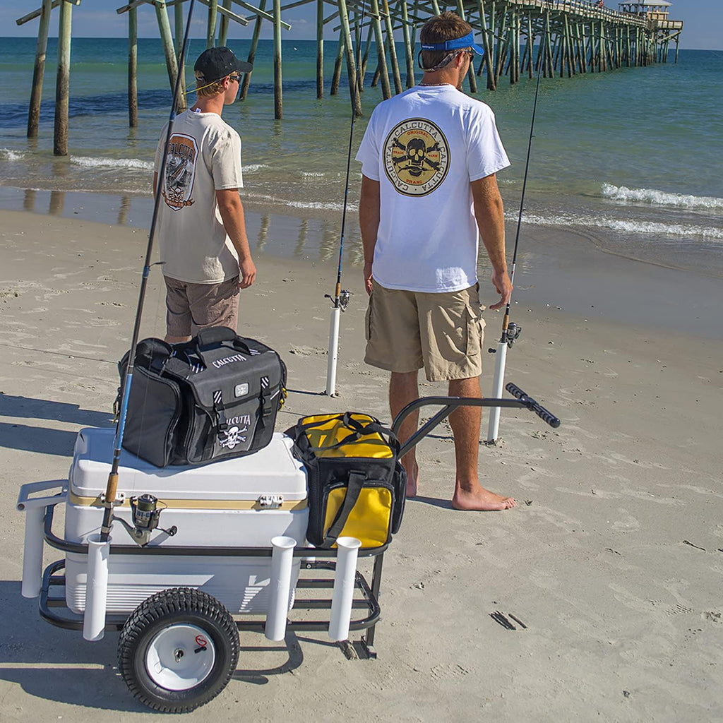 Outdoor Fishing Rolling Wheel Wagon J8622