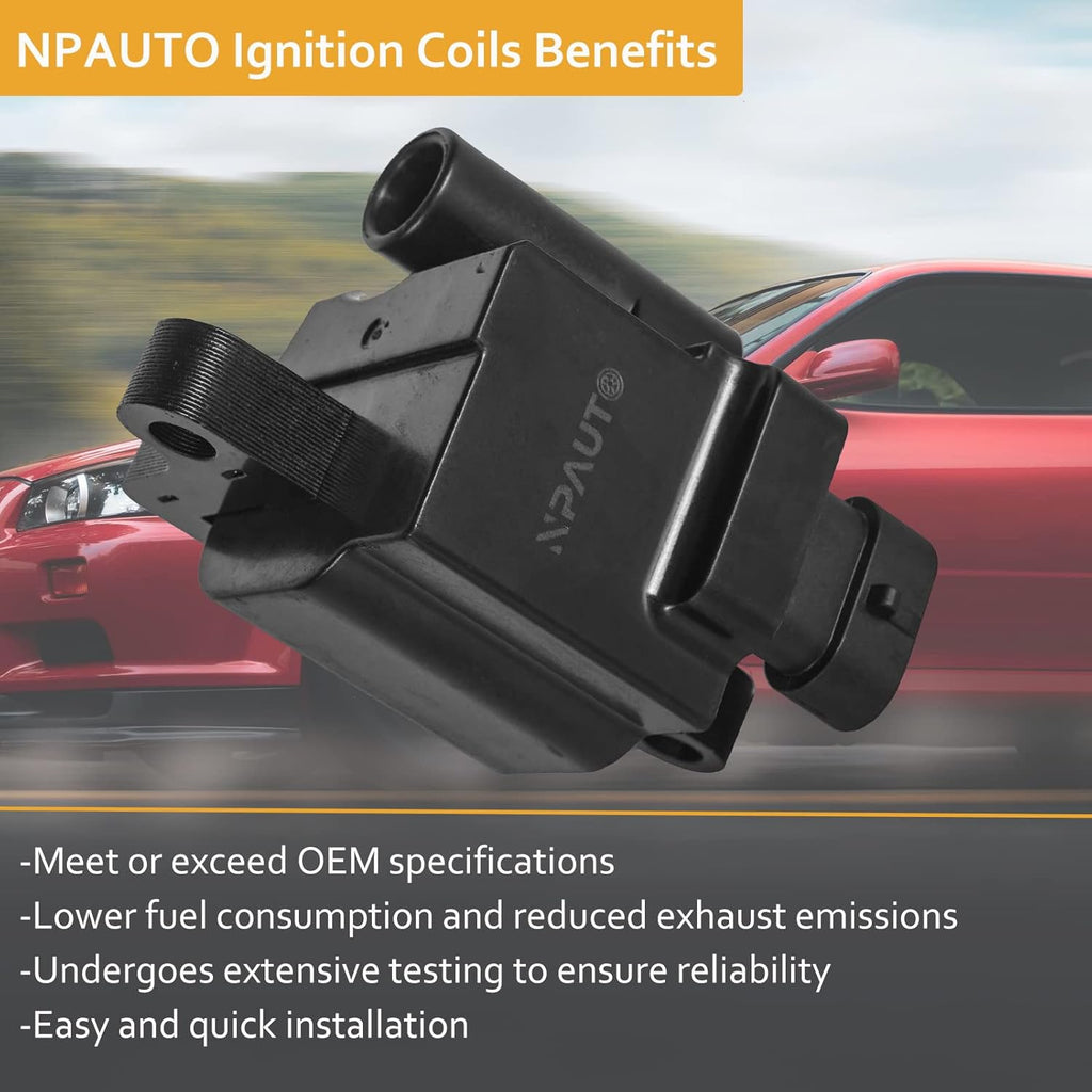Square 8pc Ignition Coil Pack X8815