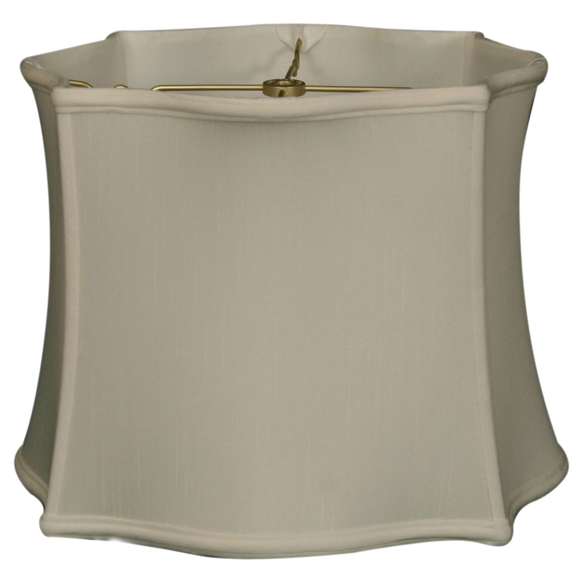 White 13 x 14 x 10.5 Square Lamp Shade P60052