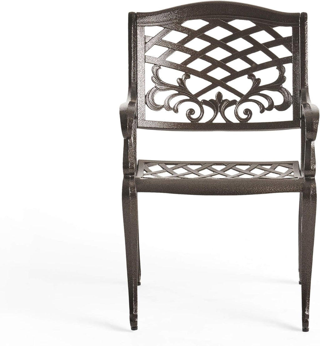 5-Pcs Cast Aluminum Outdoor Dining Set I651626