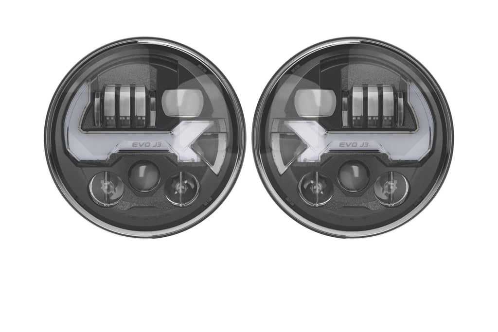 LED Headlights (Black) Y15434