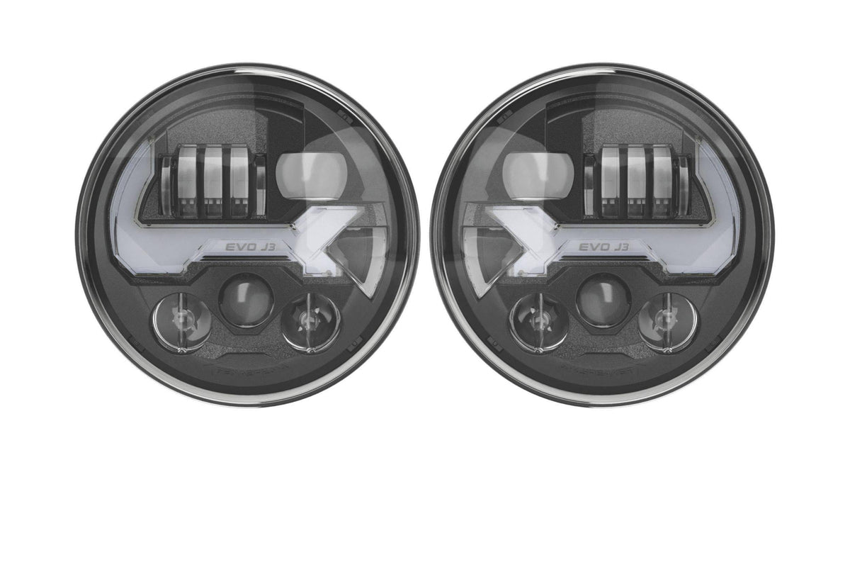 LED Headlights (Black) Y15434