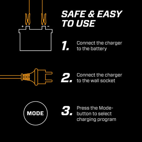 12V Battery Charger, Black, Pack of 2 U871779