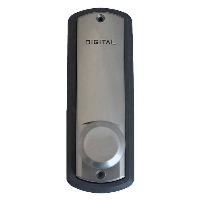 Satin Chrome Mechanical Keyless Door Knob O588821