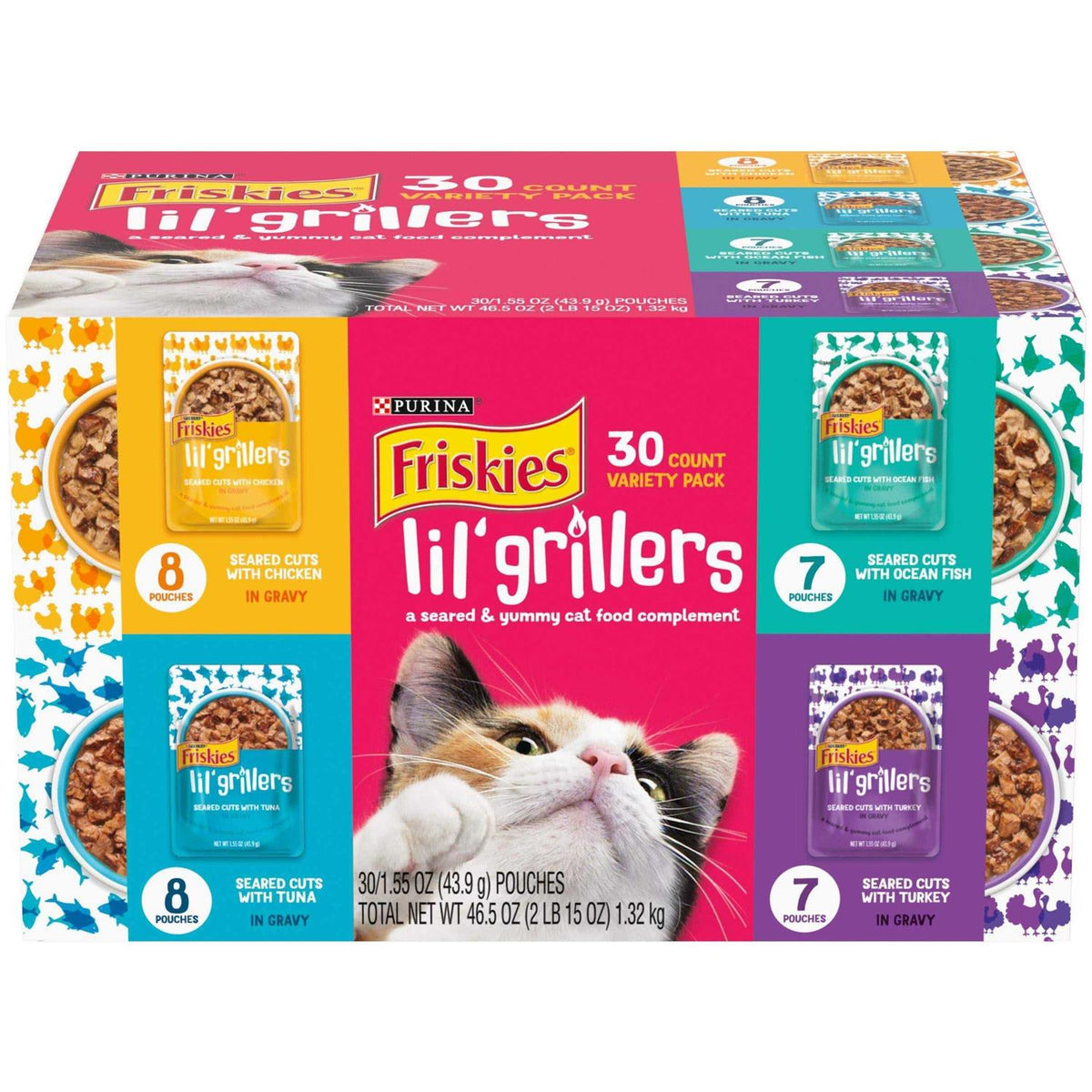 Wet Cat Food Complement Variety Pack Chicken B6005