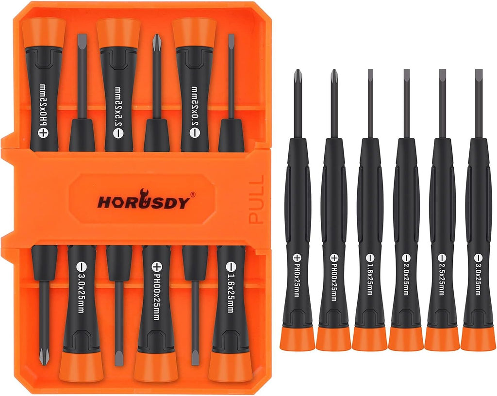 6-Piece Magnetic Precision Screwdriver Set, Chrome Vanadium Steel W60224