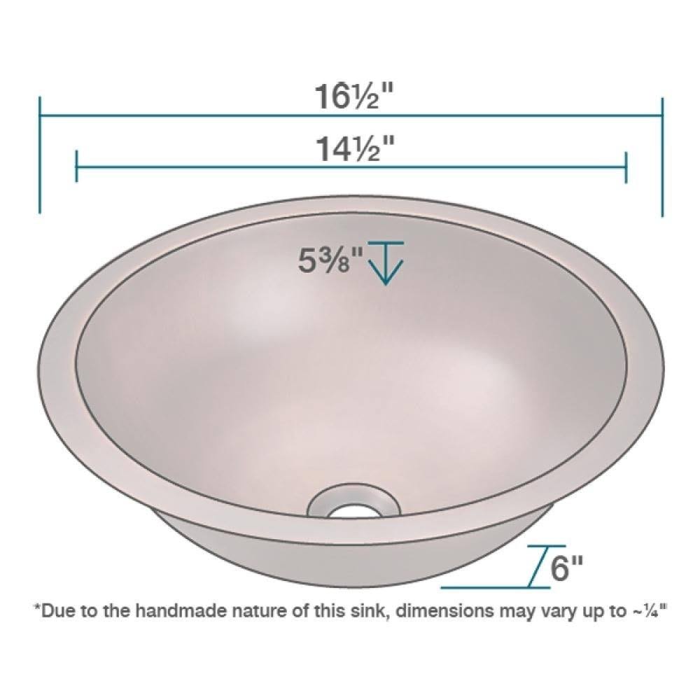 Antique Bronze Copper Bathroom Sink with Faucet and Grid Drain C1287